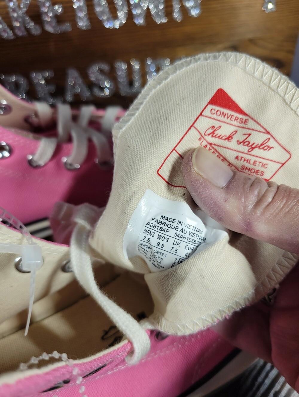Converse Chuck 70 Taylor vintage style High Top Sneakers - Pink - Picture 8 of 13